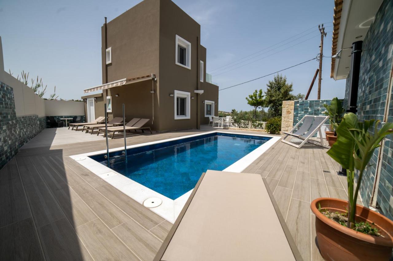 Thomas Villa Hersonissos - Private Pool - Sleeps 6 Kültér fotó